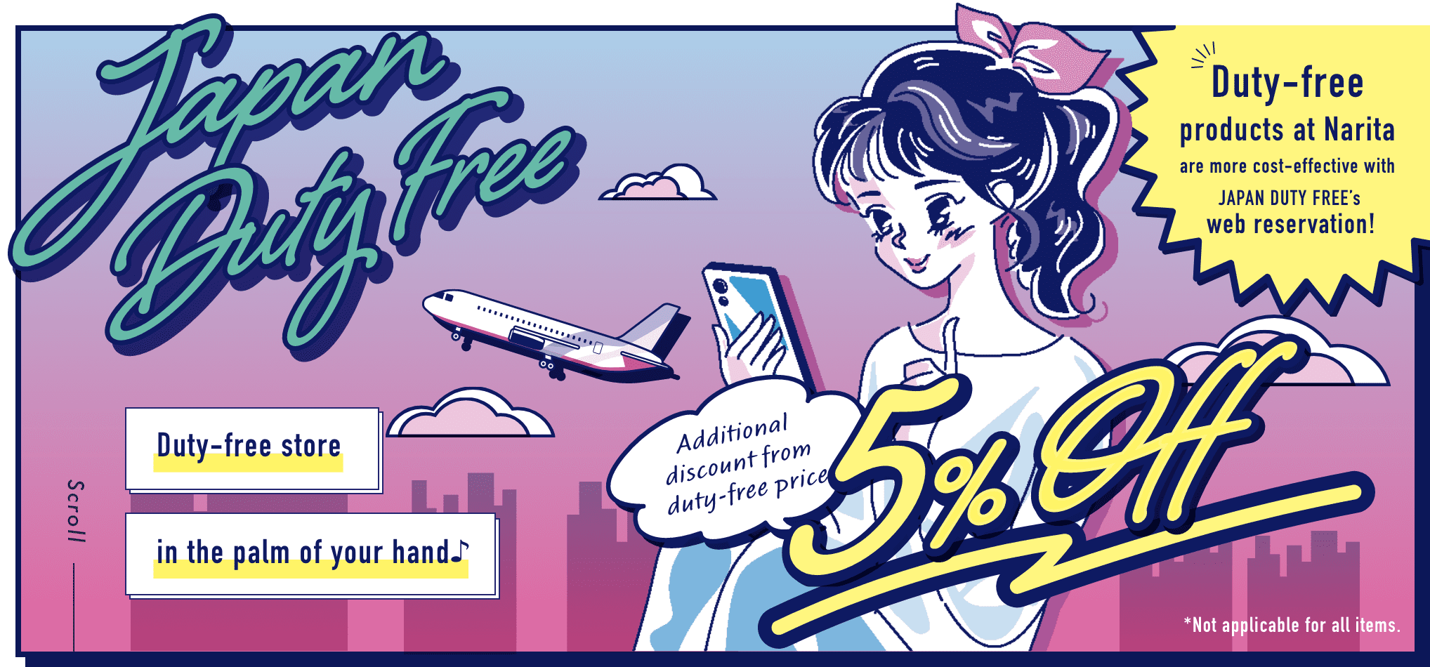 Tax-free shops in the palm of your hand♪