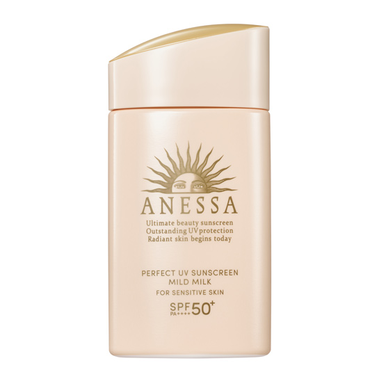 anessa sunscreen milk for sensitive skin