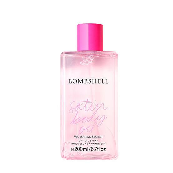Victoria S Secret Satin Body Oil Dry Oil Spray Bombshell Japan Duty Free S Duty Free Article Pre Ordering Site